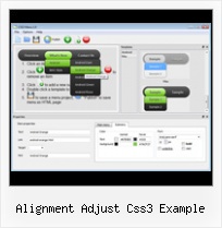Css Button Styling alignment adjust css3 example