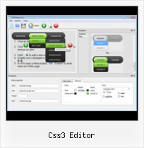 Css Vertical Navigation Gradient css3 editor