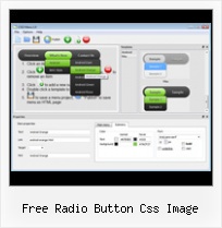 Vertical Css Navigation free radio button css image